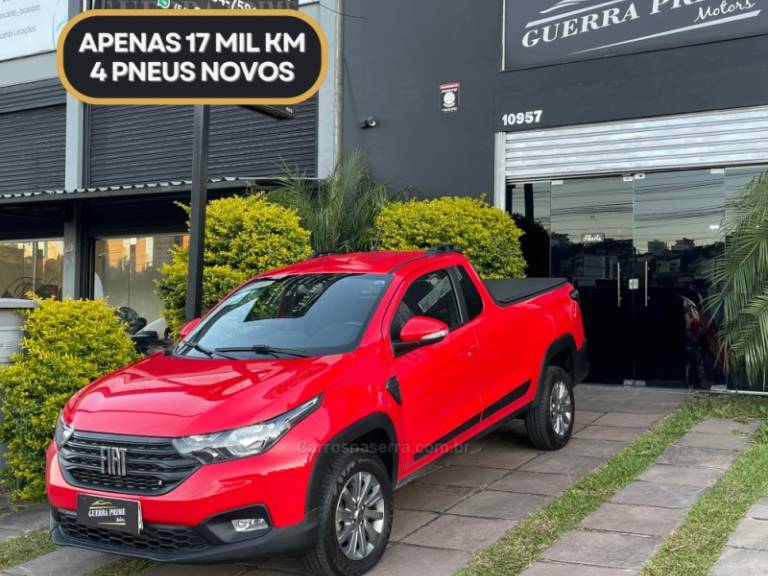 FIAT - STRADA - 2020/2021 - Vermelha - R$ 84.900,00