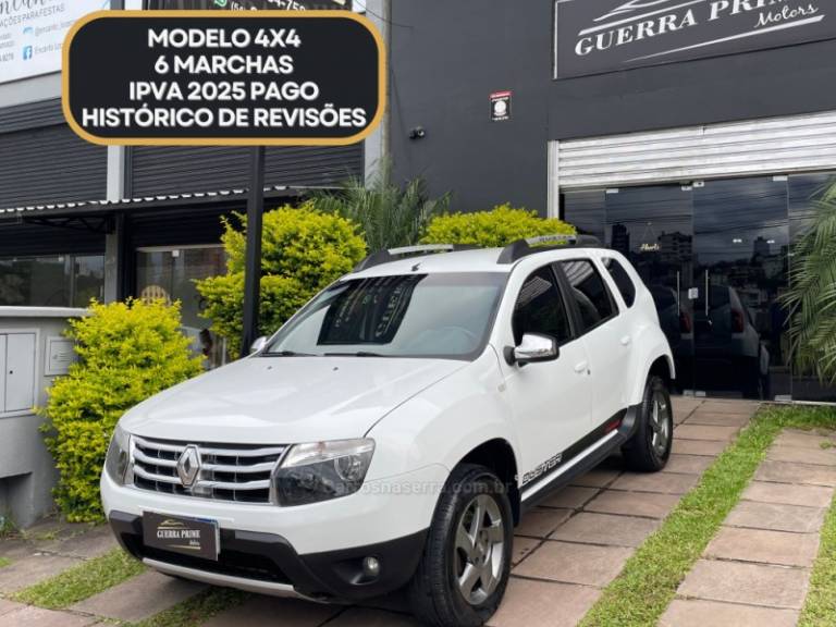 RENAULT - DUSTER - 2014/2014 - Branca - R$ 58.900,00